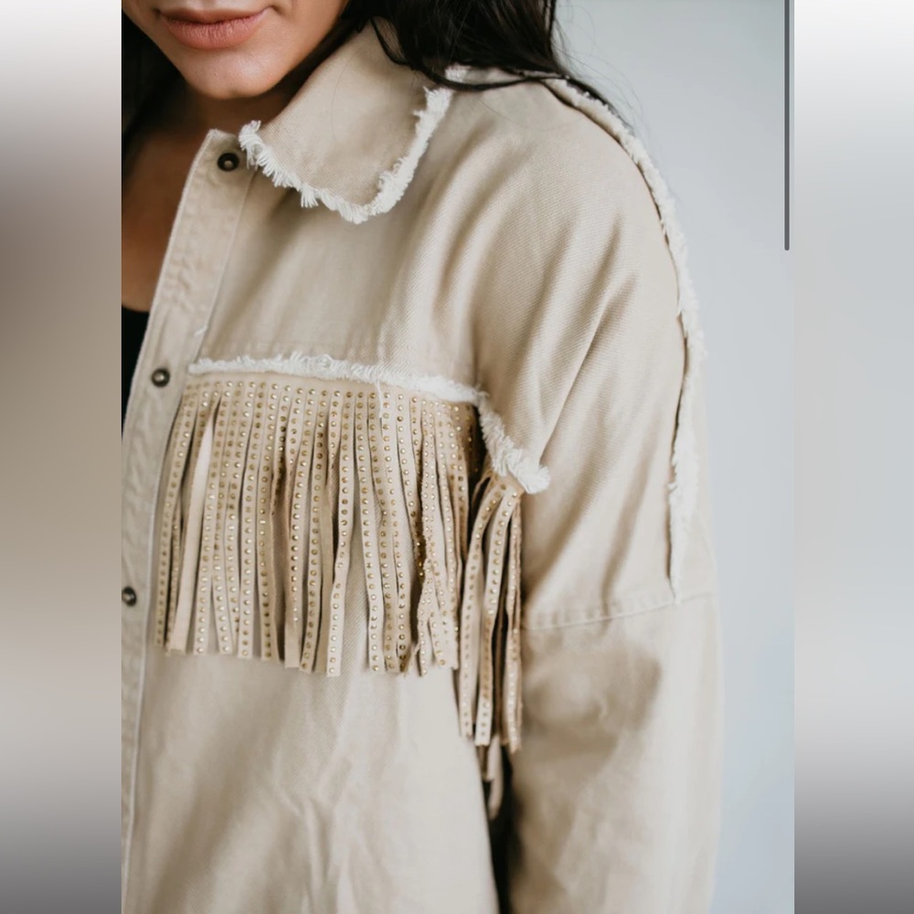 FRINGE JACKET